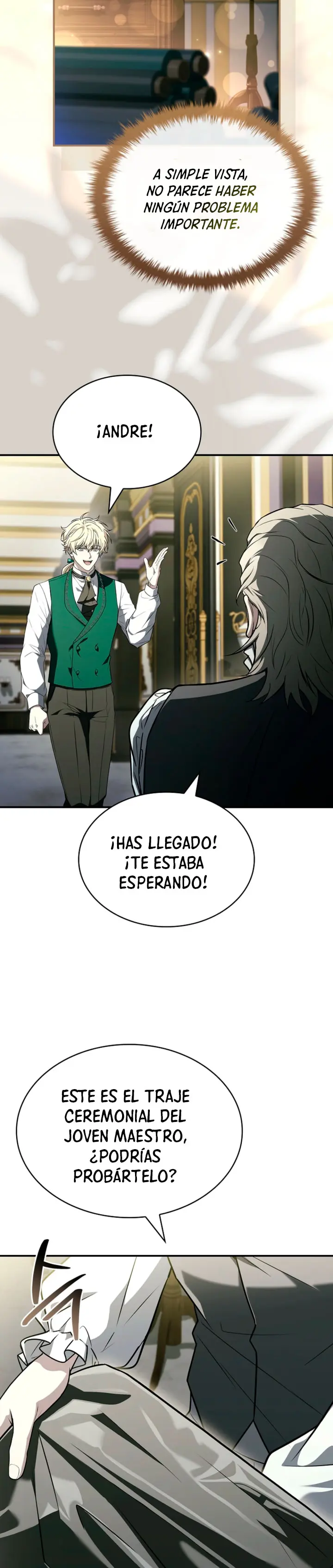 No me interesa ser el sucesor; mejor me dedicaré a sanar. capítulo 17, página 4