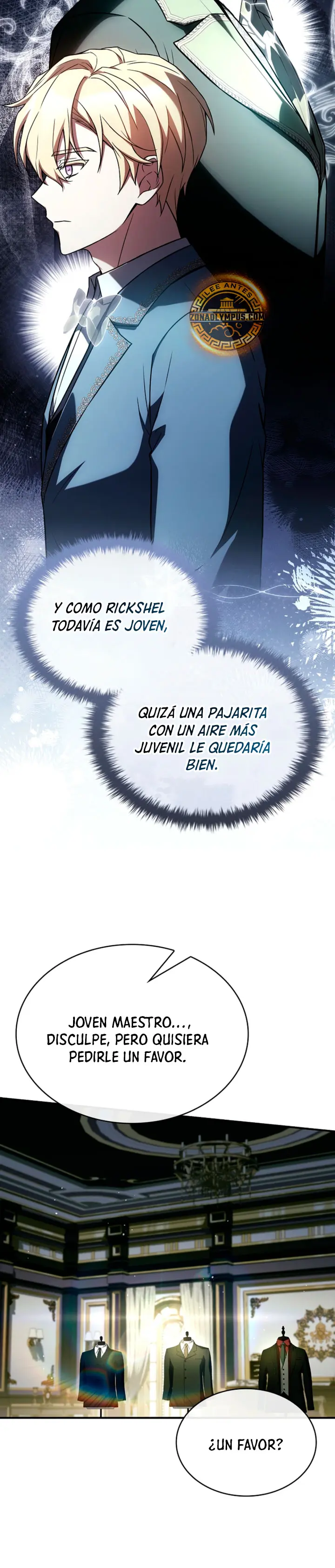 No me interesa ser el sucesor; mejor me dedicaré a sanar. capítulo 17, página 11