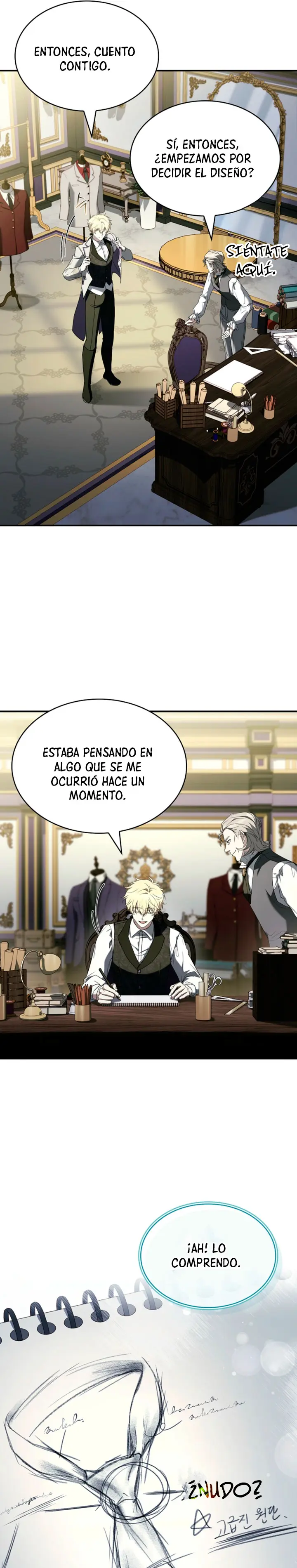 No me interesa ser el sucesor; mejor me dedicaré a sanar. capítulo 17, página 19