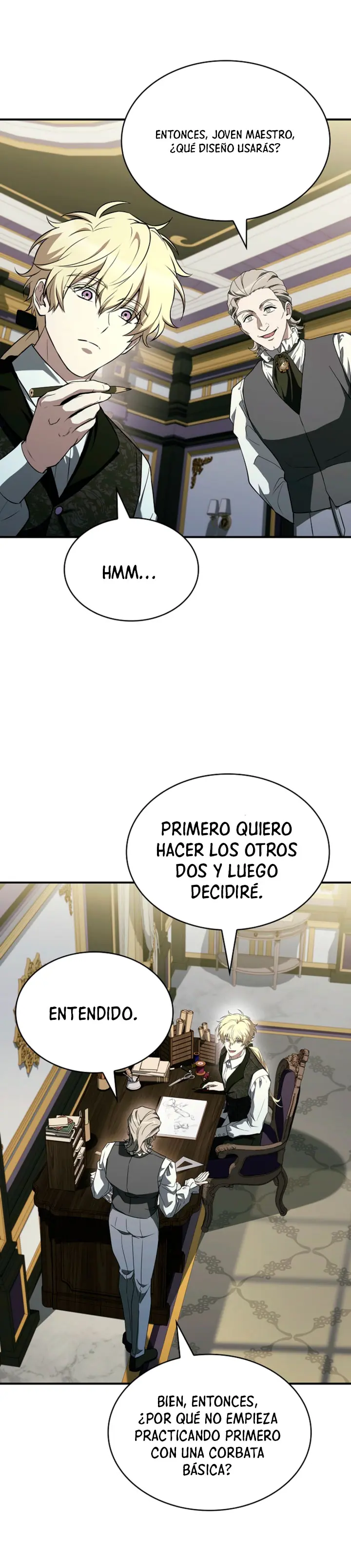 No me interesa ser el sucesor; mejor me dedicaré a sanar. capítulo 17, página 21