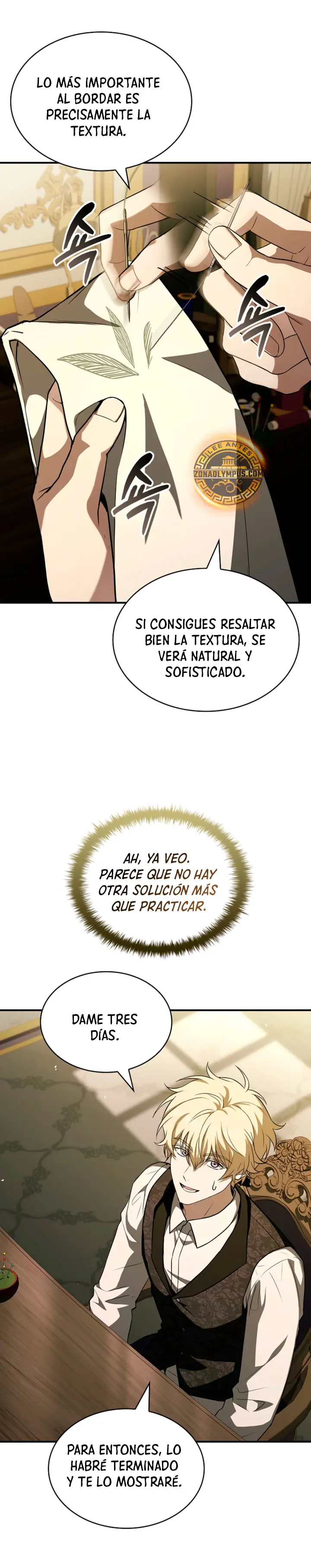 No me interesa ser el sucesor; mejor me dedicaré a sanar. capítulo 17, página 28