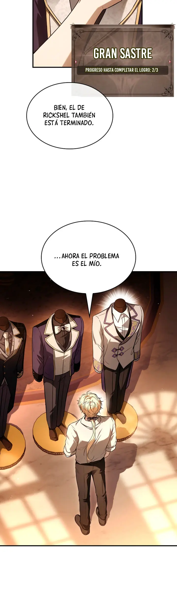No me interesa ser el sucesor; mejor me dedicaré a sanar. capítulo 18, página 4