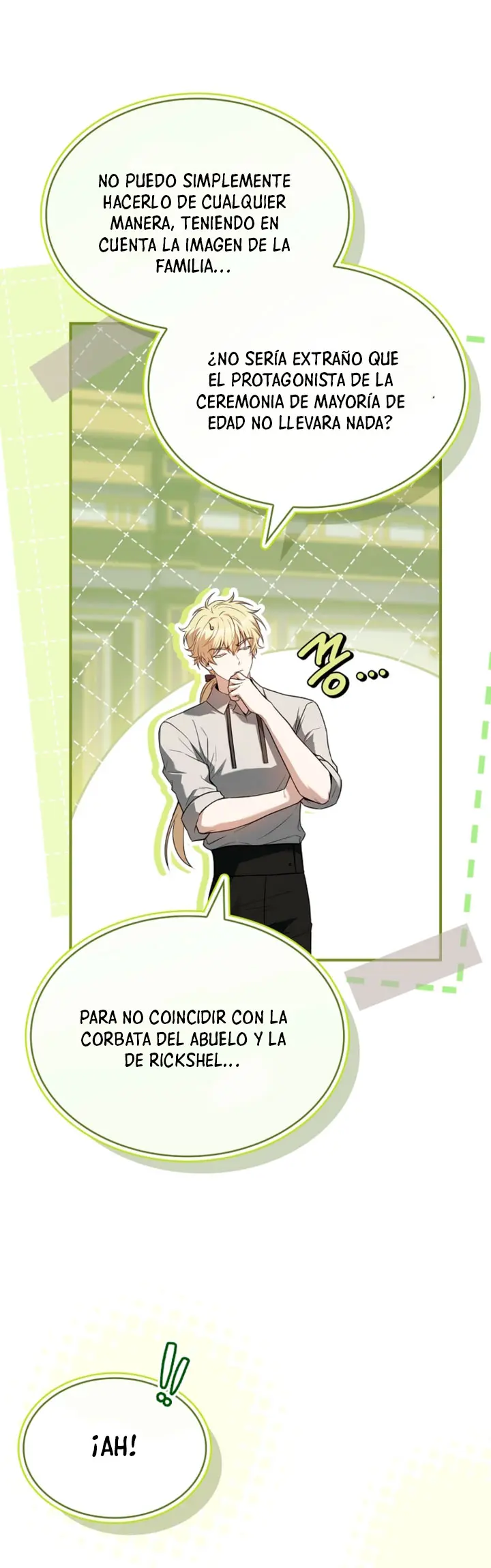 No me interesa ser el sucesor; mejor me dedicaré a sanar. capítulo 18, página 5