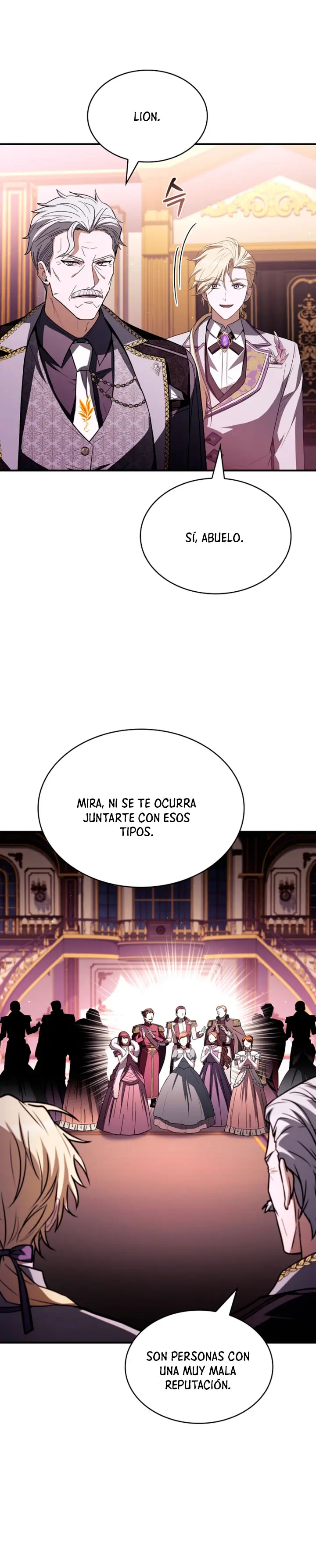 No me interesa ser el sucesor; mejor me dedicaré a sanar. capítulo 18, página 25