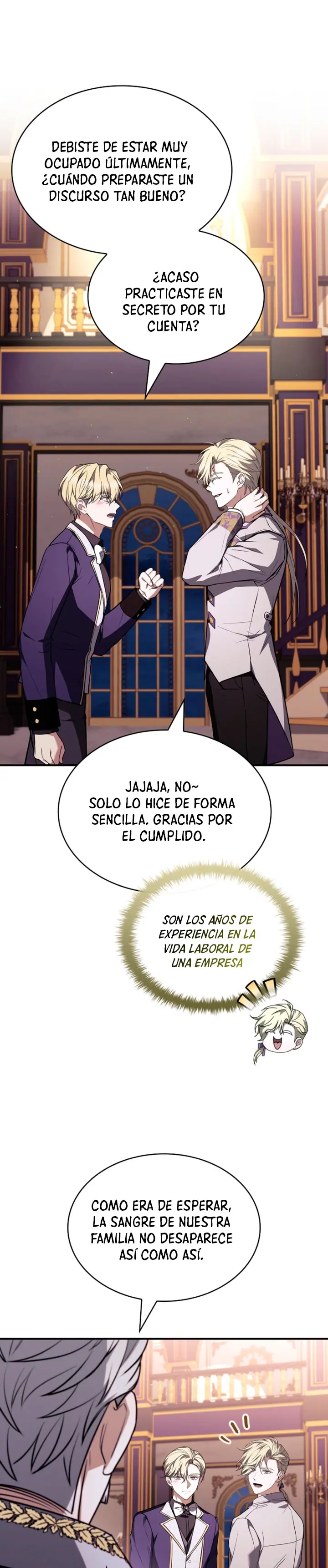 No me interesa ser el sucesor; mejor me dedicaré a sanar. capítulo 18, página 35