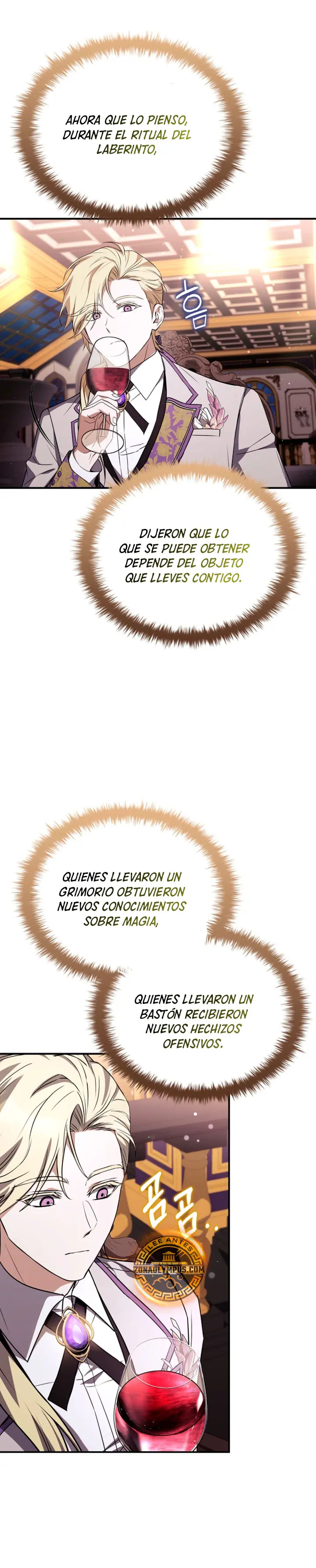No me interesa ser el sucesor; mejor me dedicaré a sanar. capítulo 18, página 38