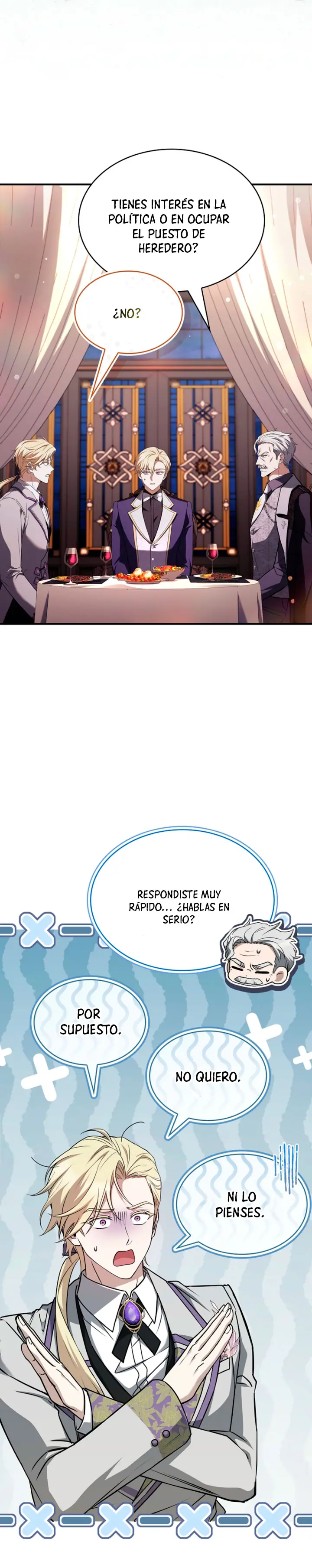 No me interesa ser el sucesor; mejor me dedicaré a sanar. capítulo 19, página 4
