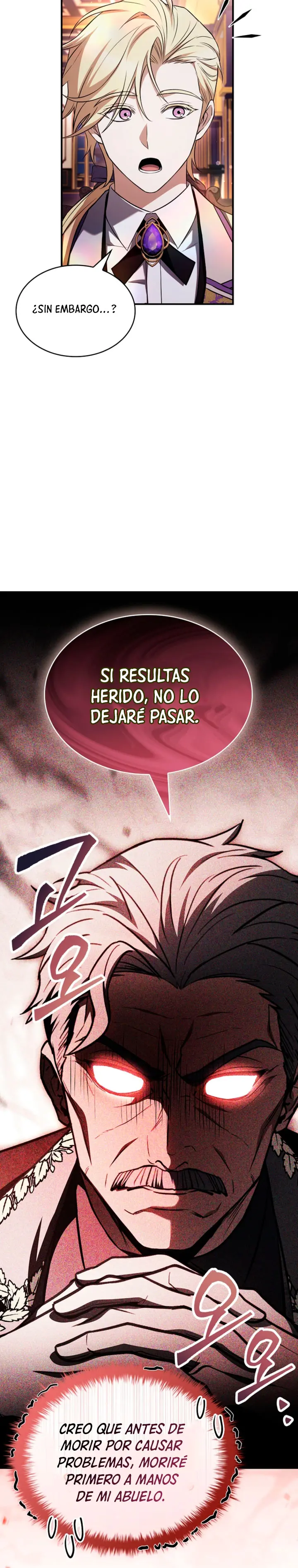 No me interesa ser el sucesor; mejor me dedicaré a sanar. capítulo 19, página 11