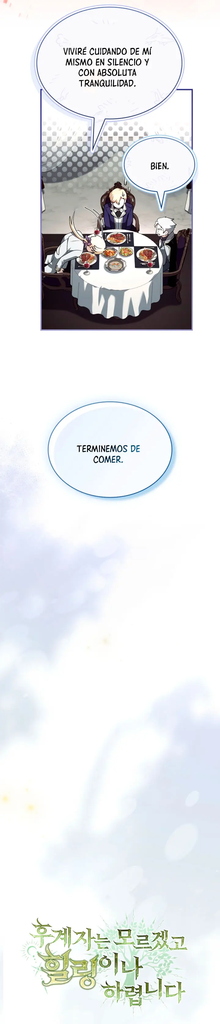 No me interesa ser el sucesor; mejor me dedicaré a sanar. capítulo 19, página 12