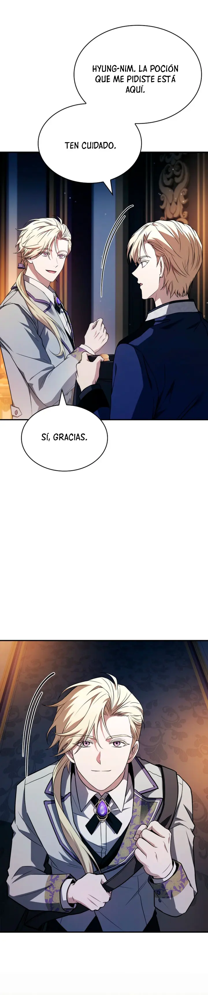 No me interesa ser el sucesor; mejor me dedicaré a sanar. capítulo 19, página 33