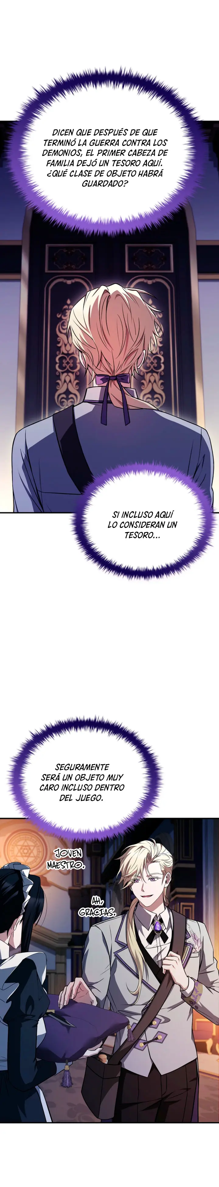 No me interesa ser el sucesor; mejor me dedicaré a sanar. capítulo 19, página 35