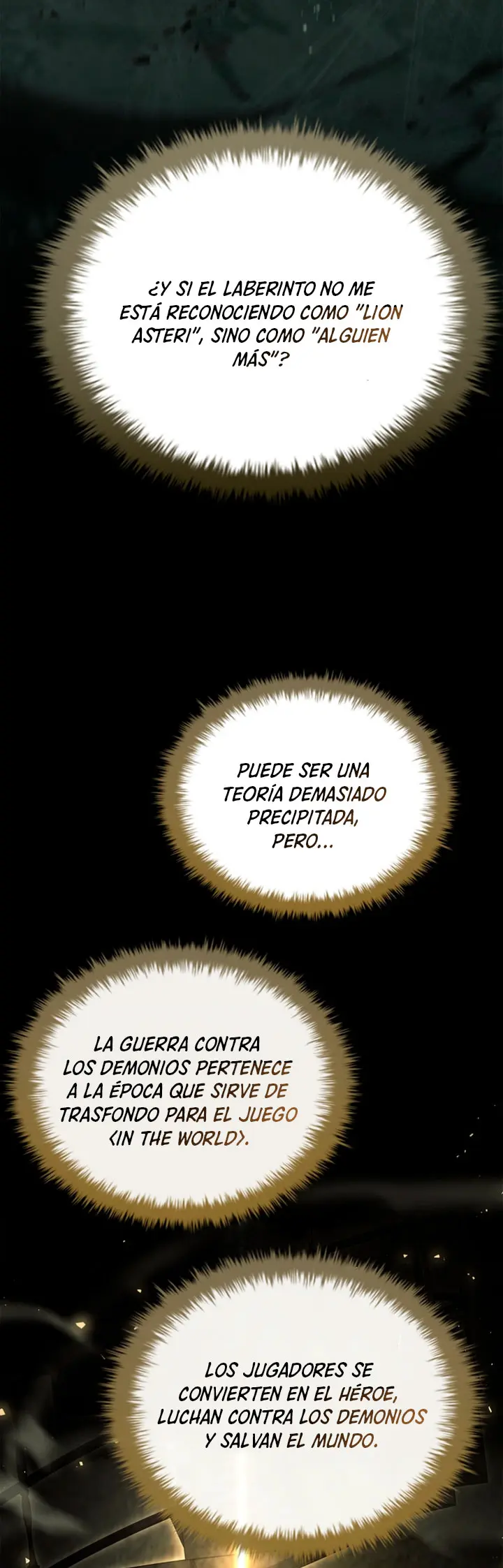 No me interesa ser el sucesor; mejor me dedicaré a sanar. capítulo 20, página 37