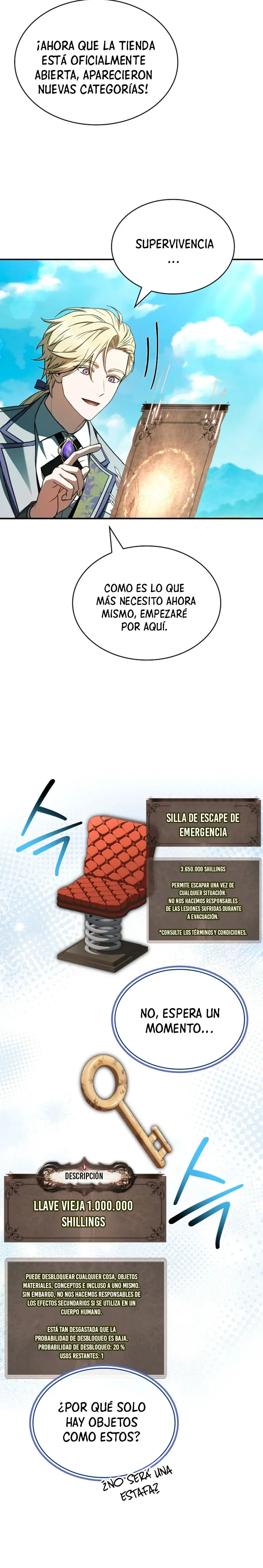 No me interesa ser el sucesor; mejor me dedicaré a sanar. capítulo 21, página 15