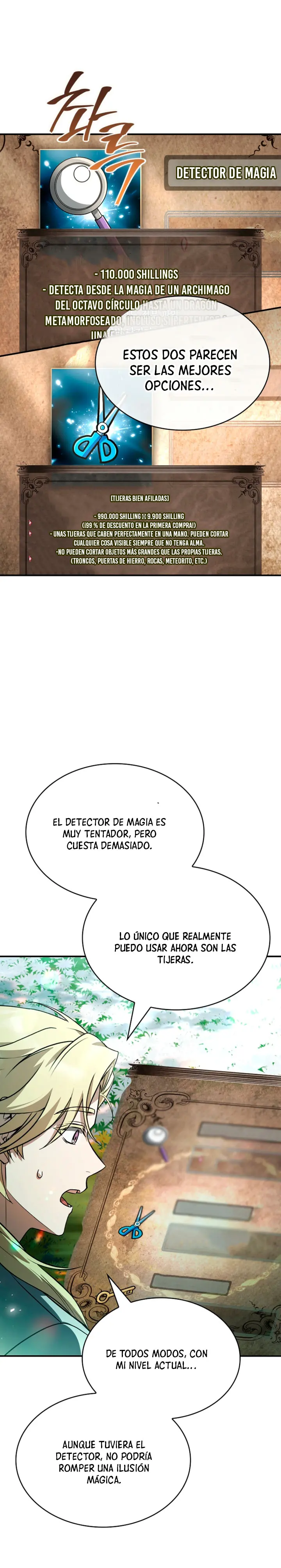 No me interesa ser el sucesor; mejor me dedicaré a sanar. capítulo 21, página 18