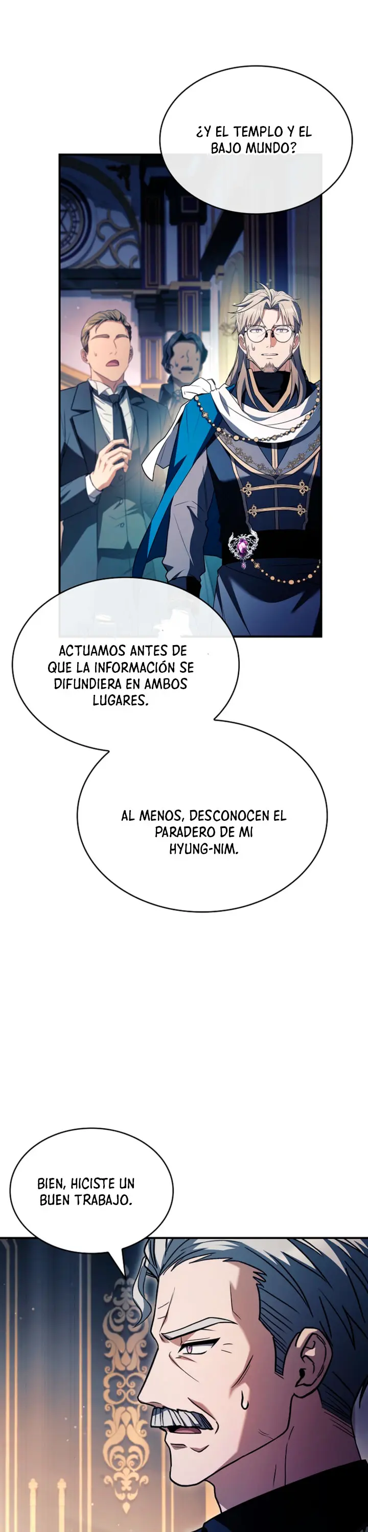 No me interesa ser el sucesor; mejor me dedicaré a sanar. capítulo 21, página 34