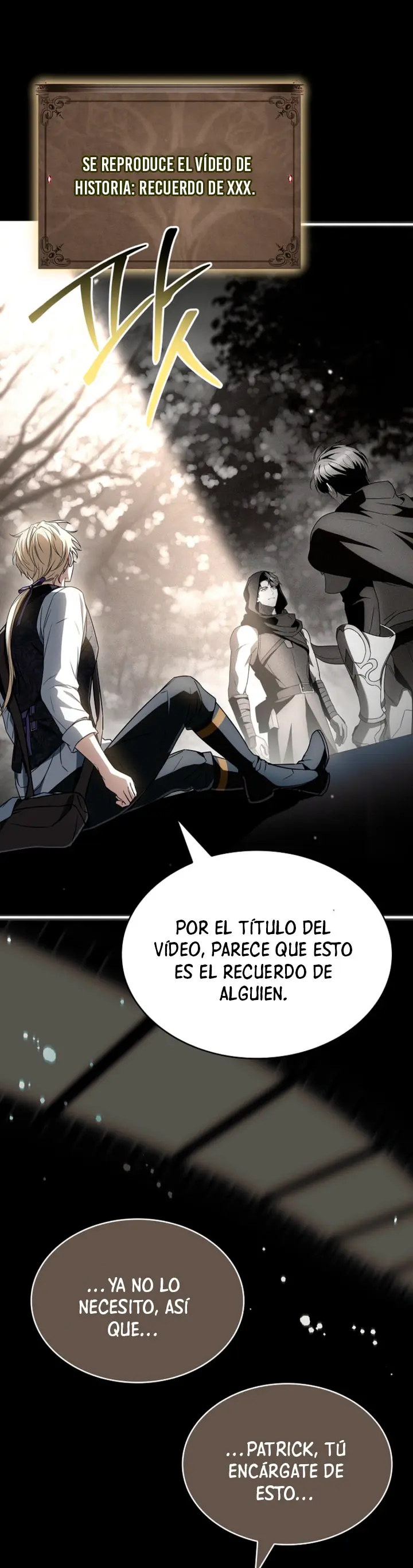 No me interesa ser el sucesor; mejor me dedicaré a sanar. capítulo 22, página 6