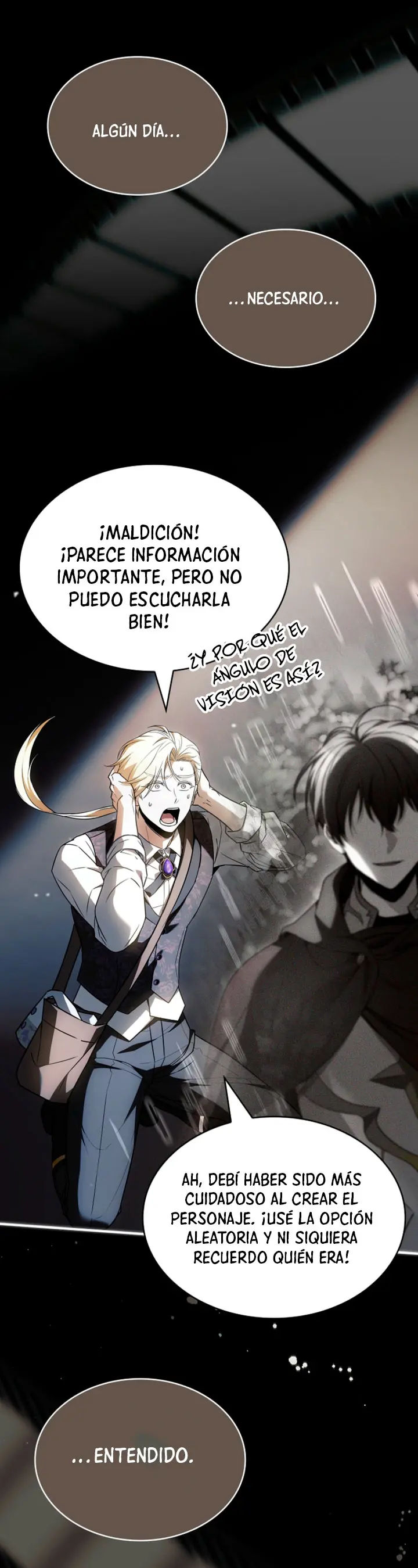 No me interesa ser el sucesor; mejor me dedicaré a sanar. capítulo 22, página 8