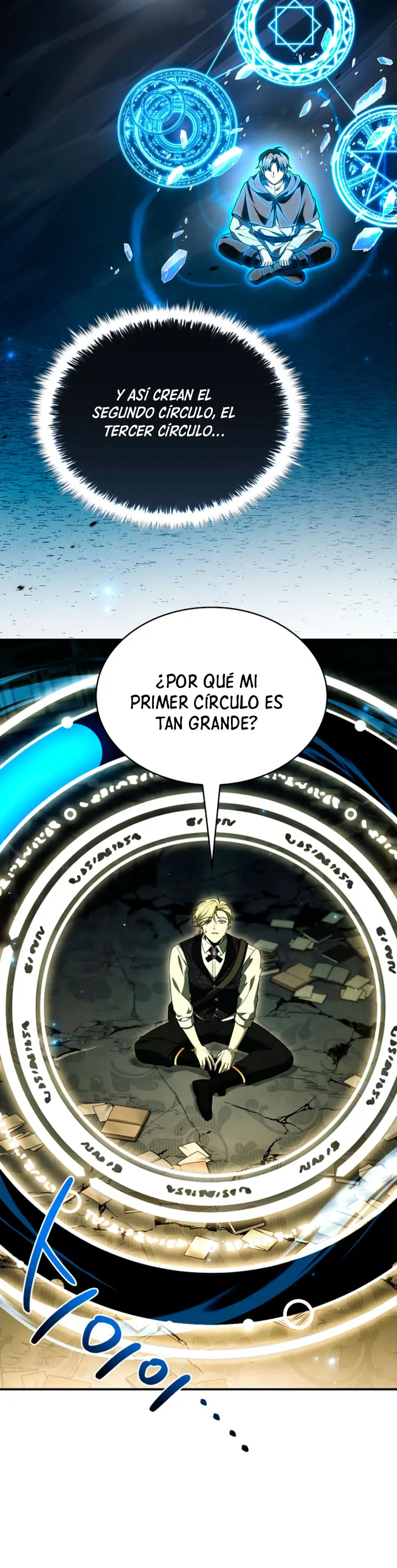 No me interesa ser el sucesor; mejor me dedicaré a sanar. capítulo 22, página 15
