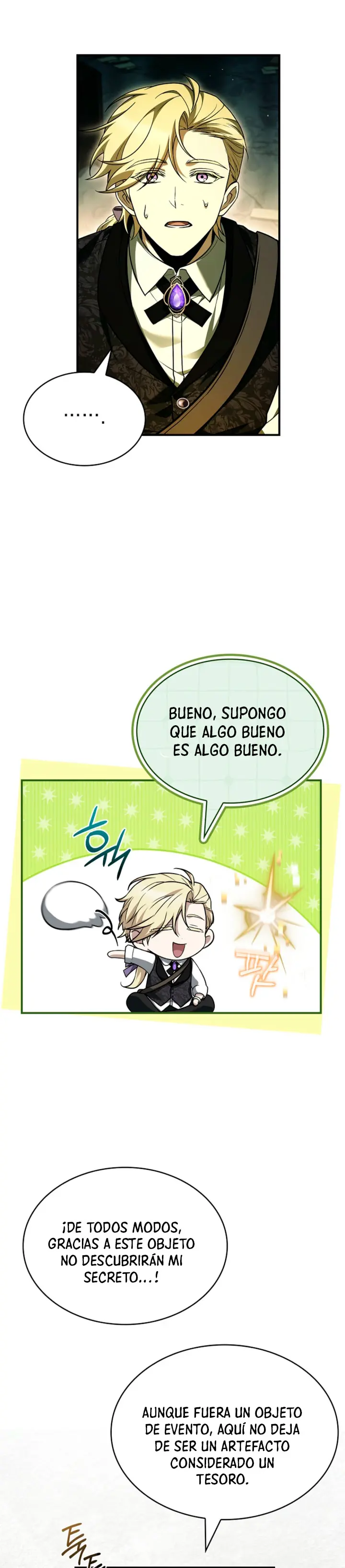 No me interesa ser el sucesor; mejor me dedicaré a sanar. capítulo 22, página 16