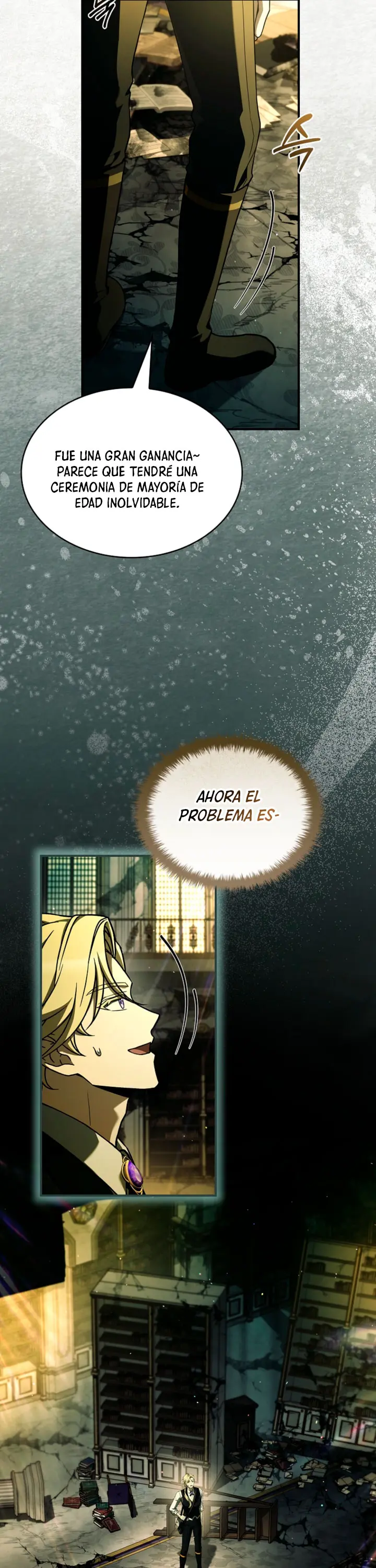 No me interesa ser el sucesor; mejor me dedicaré a sanar. capítulo 22, página 17