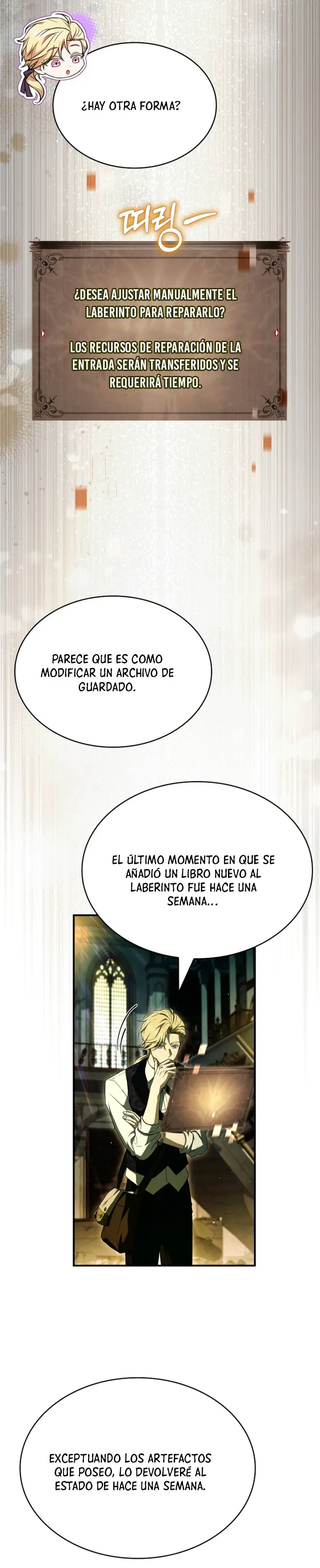 No me interesa ser el sucesor; mejor me dedicaré a sanar. capítulo 22, página 22