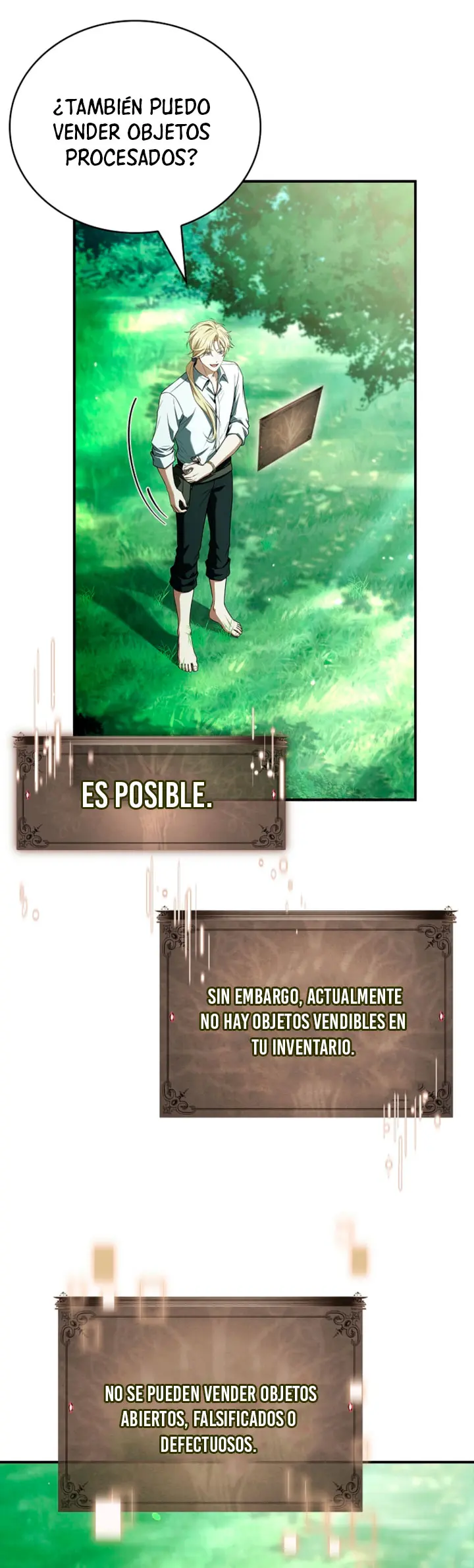 No me interesa ser el sucesor; mejor me dedicaré a sanar. capítulo 24, página 8