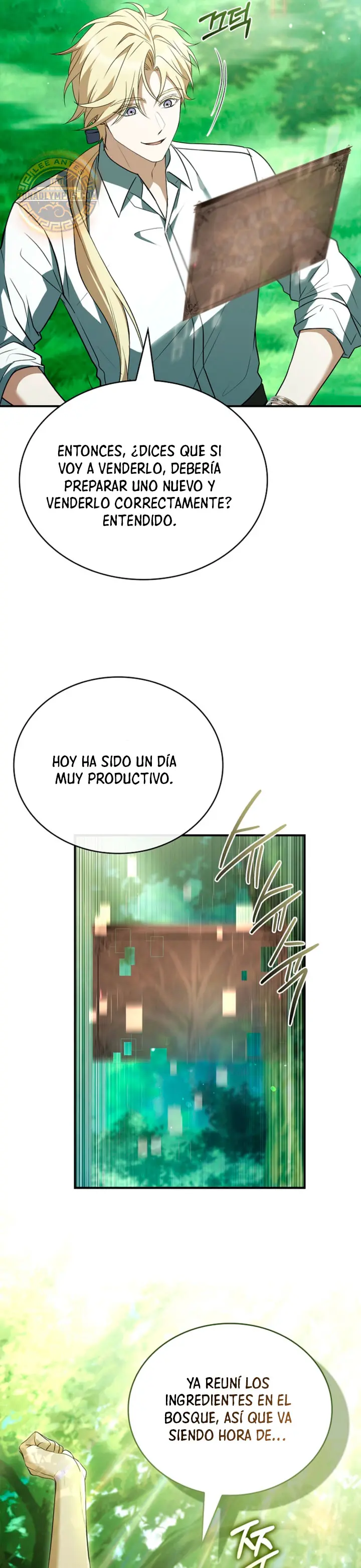 No me interesa ser el sucesor; mejor me dedicaré a sanar. capítulo 24, página 9
