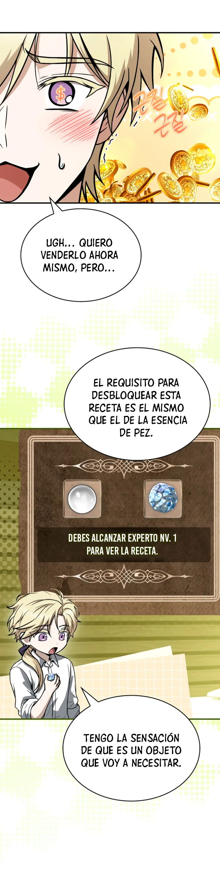No me interesa ser el sucesor; mejor me dedicaré a sanar. capítulo 25, página 19