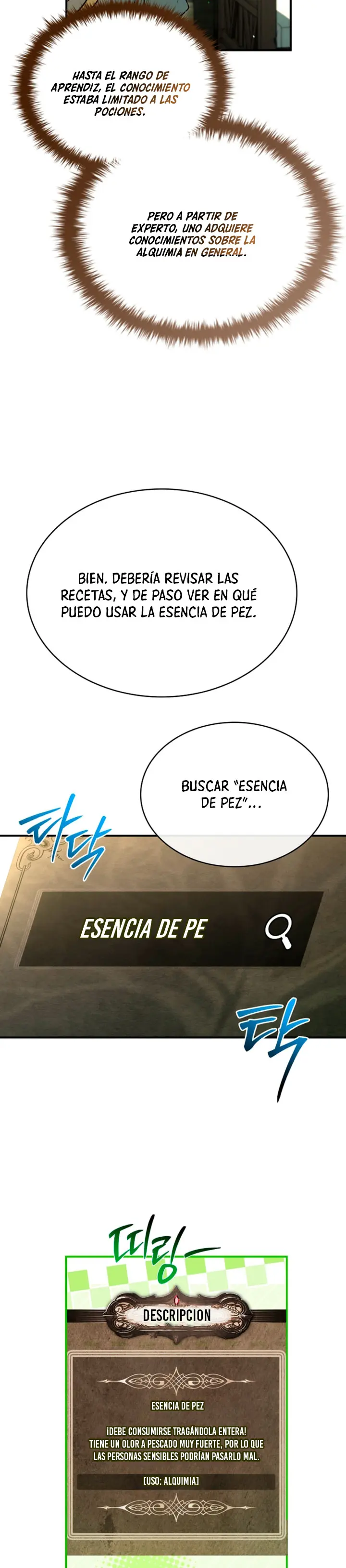 No me interesa ser el sucesor; mejor me dedicaré a sanar. capítulo 25, página 27