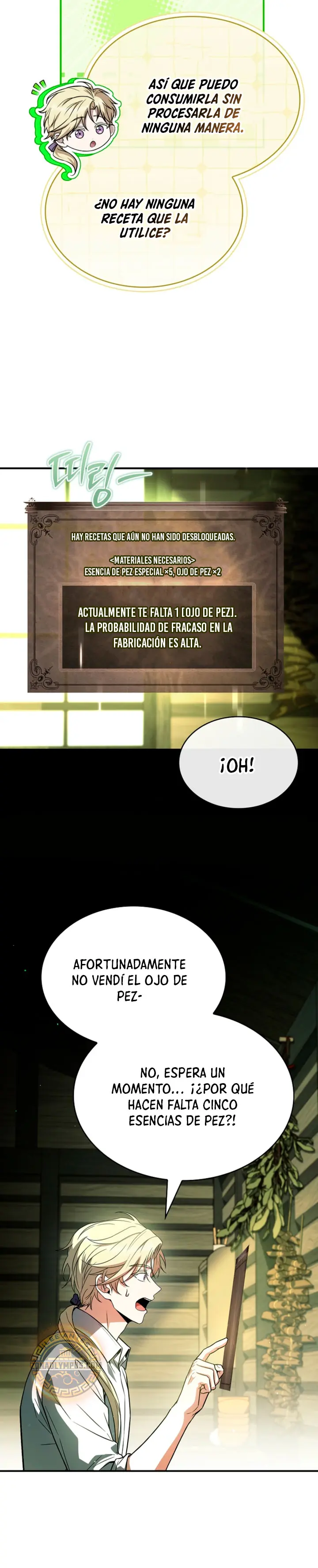 No me interesa ser el sucesor; mejor me dedicaré a sanar. capítulo 25, página 28