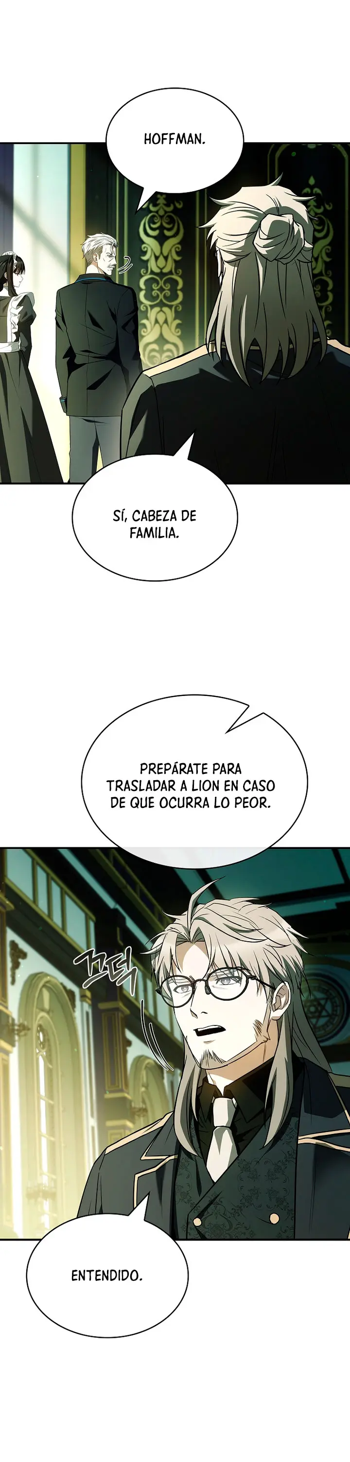 No me interesa ser el sucesor; mejor me dedicaré a sanar. capítulo 27, página 6