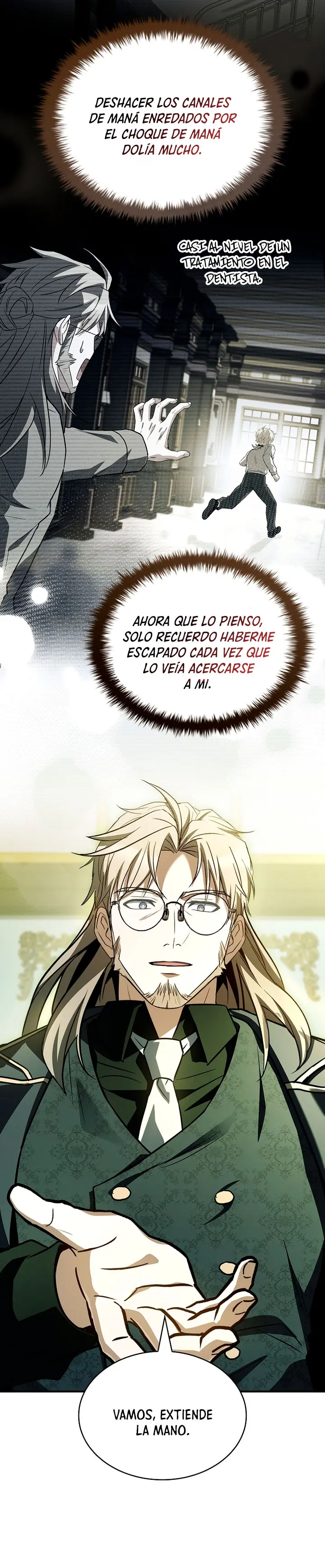 No me interesa ser el sucesor; mejor me dedicaré a sanar. capítulo 27, página 21