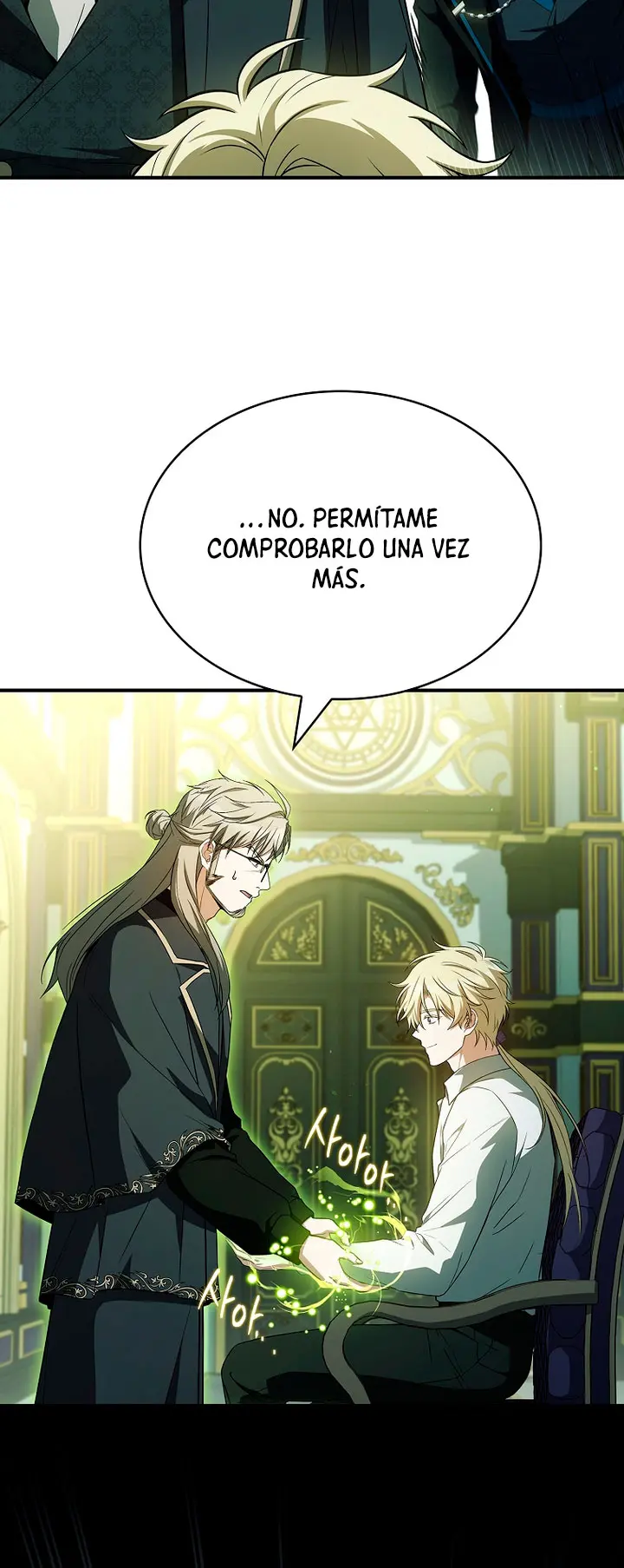 No me interesa ser el sucesor; mejor me dedicaré a sanar. capítulo 27, página 24