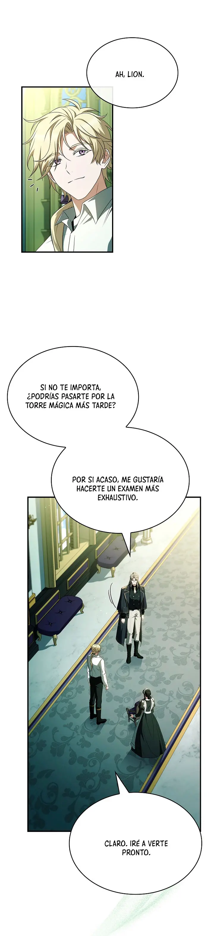 No me interesa ser el sucesor; mejor me dedicaré a sanar. capítulo 27, página 28