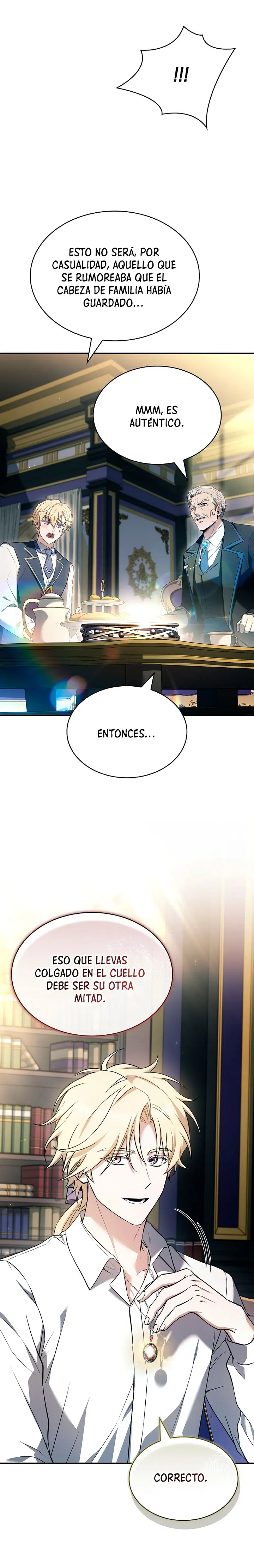 No me interesa ser el sucesor; mejor me dedicaré a sanar. capítulo 27, página 35