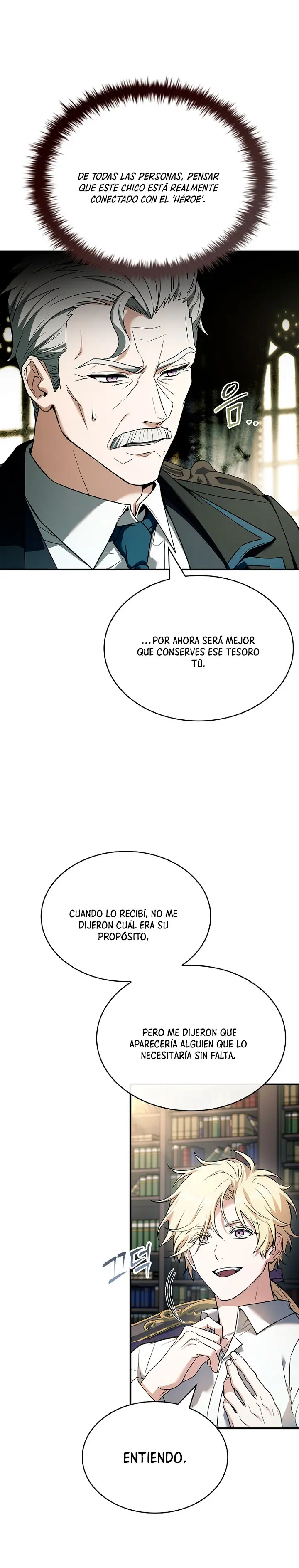 No me interesa ser el sucesor; mejor me dedicaré a sanar. capítulo 27, página 36