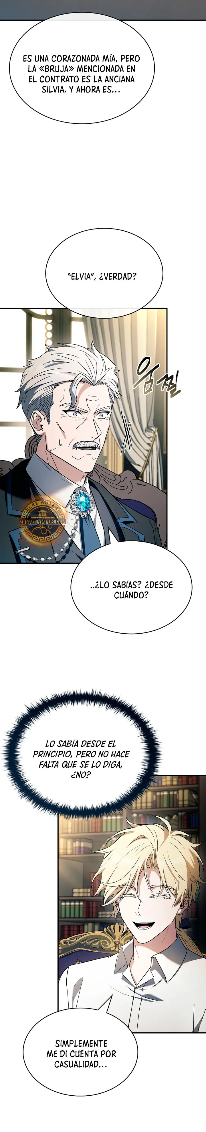 No me interesa ser el sucesor; mejor me dedicaré a sanar. capítulo 27, página 40