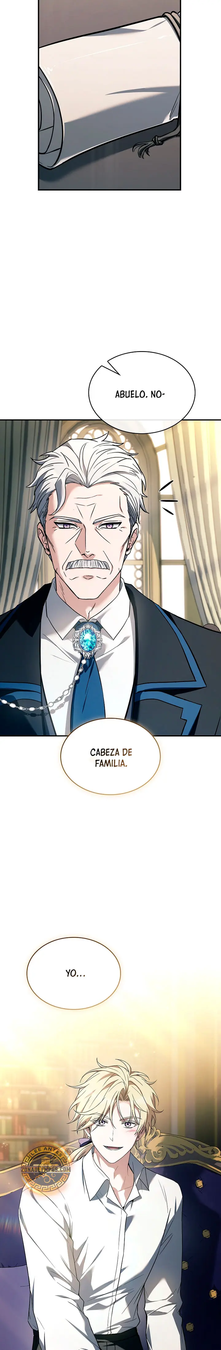 No me interesa ser el sucesor; mejor me dedicaré a sanar. capítulo 27, página 42