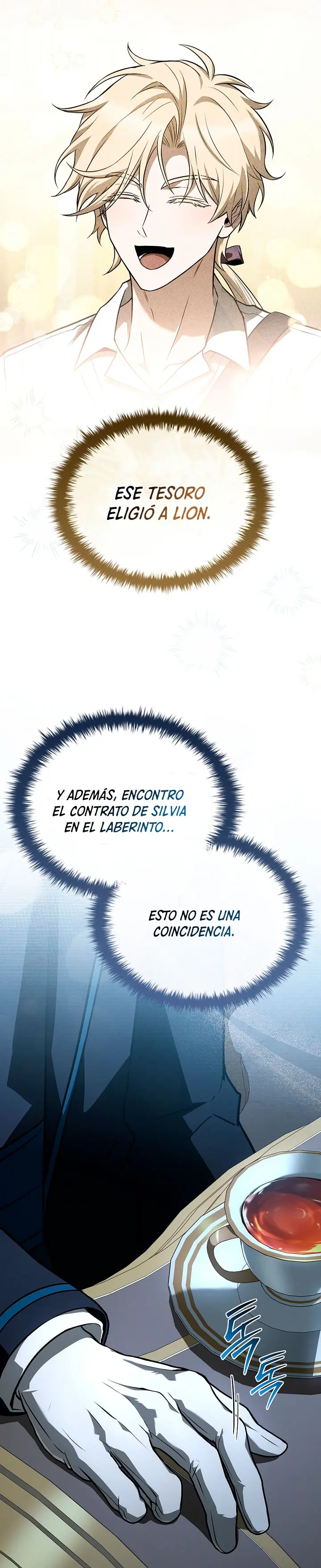 No me interesa ser el sucesor; mejor me dedicaré a sanar. capítulo 28, página 14