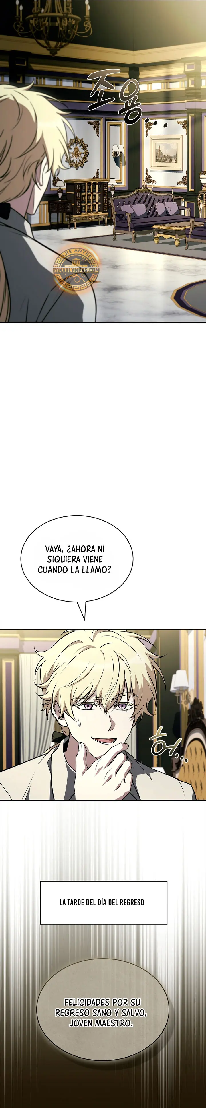 No me interesa ser el sucesor; mejor me dedicaré a sanar. capítulo 28, página 19