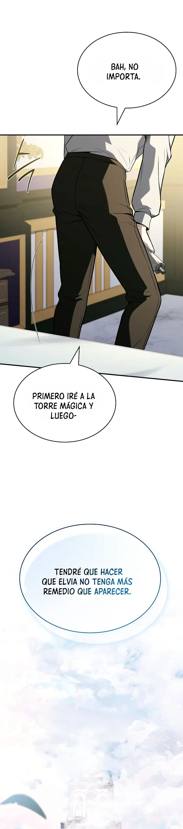 No me interesa ser el sucesor; mejor me dedicaré a sanar. capítulo 28, página 23