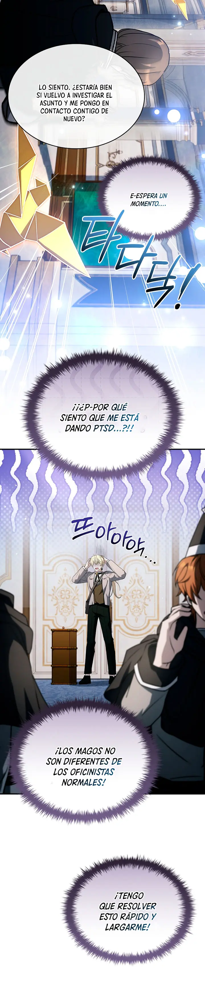 No me interesa ser el sucesor; mejor me dedicaré a sanar. capítulo 28, página 26