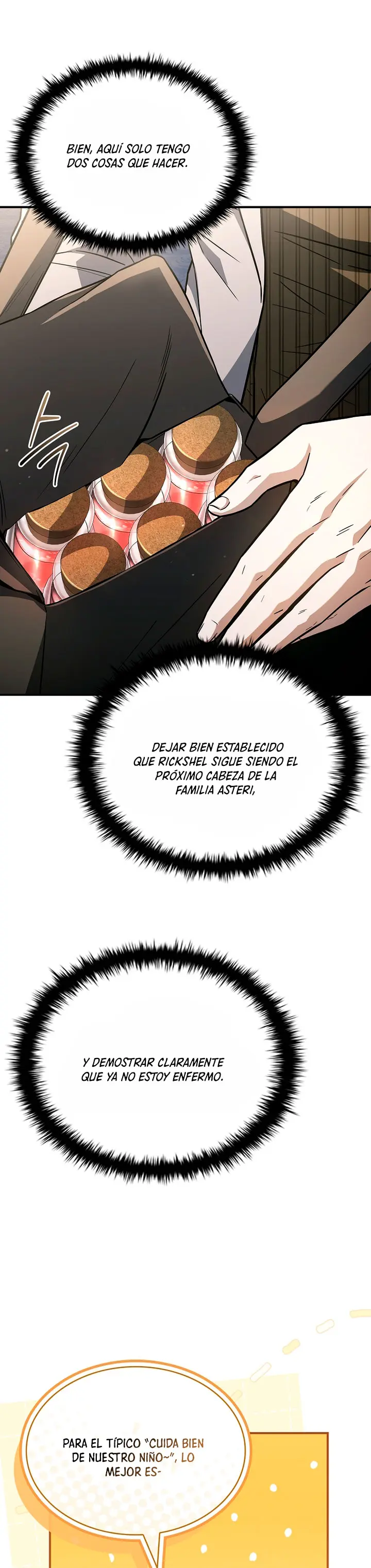 No me interesa ser el sucesor; mejor me dedicaré a sanar. capítulo 28, página 27