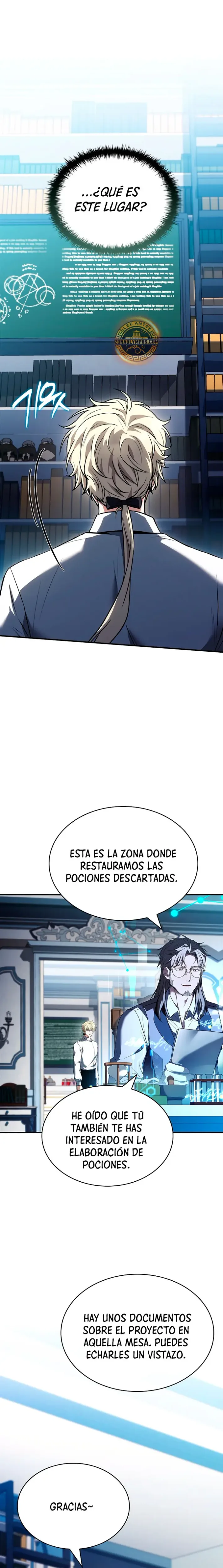 No me interesa ser el sucesor; mejor me dedicaré a sanar. capítulo 29, página 18