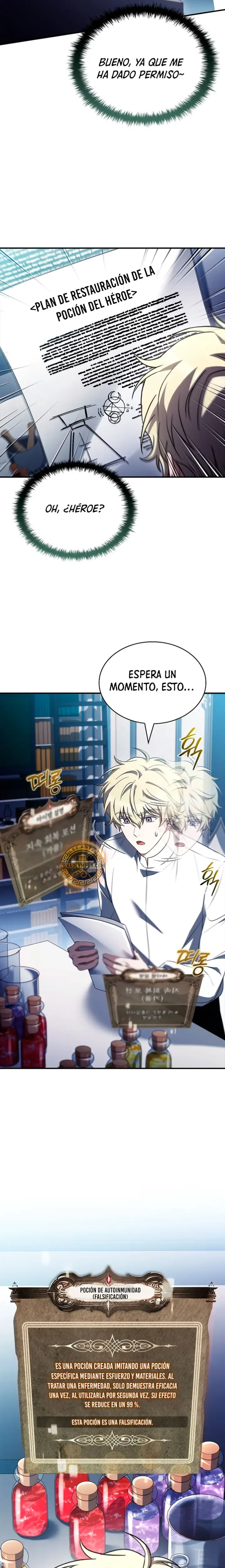 No me interesa ser el sucesor; mejor me dedicaré a sanar. capítulo 29, página 20