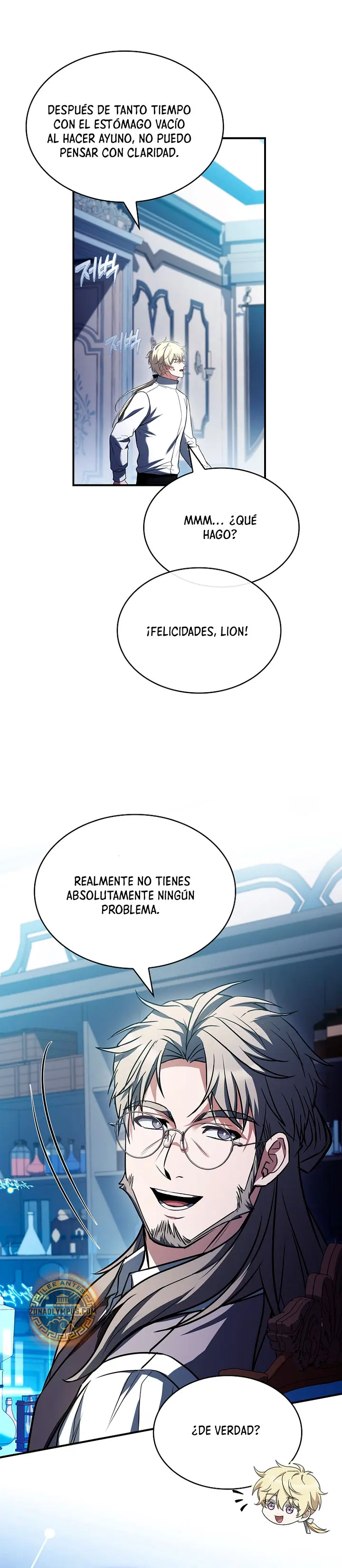 No me interesa ser el sucesor; mejor me dedicaré a sanar. capítulo 29, página 22