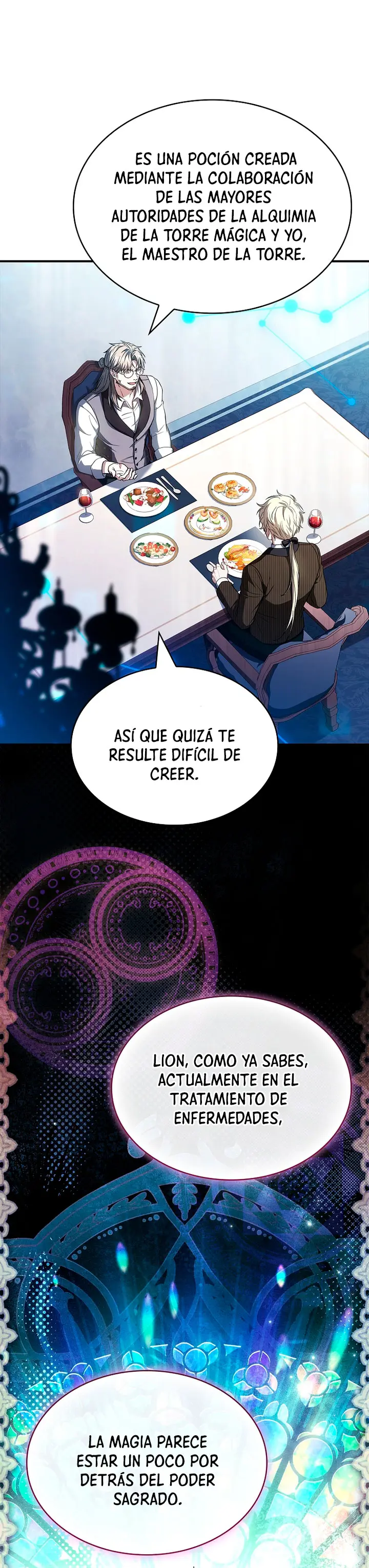 No me interesa ser el sucesor; mejor me dedicaré a sanar. capítulo 29, página 28