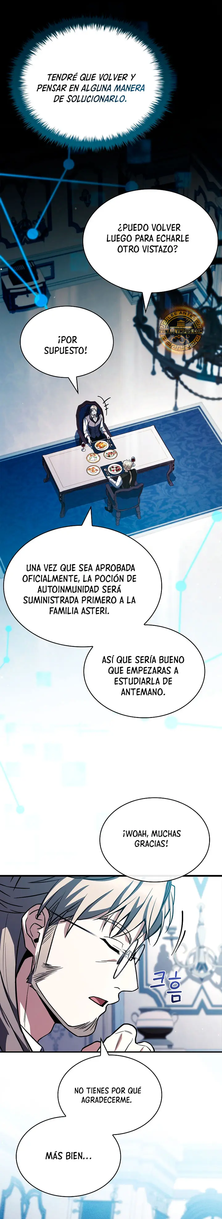 No me interesa ser el sucesor; mejor me dedicaré a sanar. capítulo 29, página 35