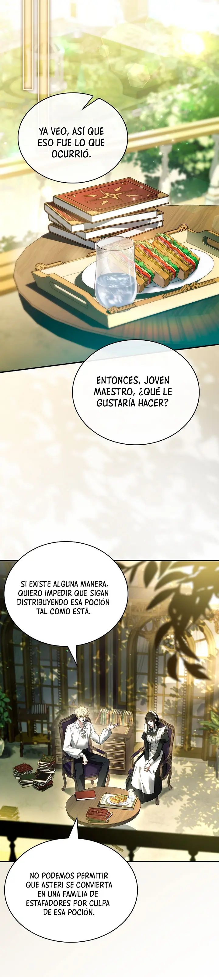 No me interesa ser el sucesor; mejor me dedicaré a sanar. capítulo 30, página 13