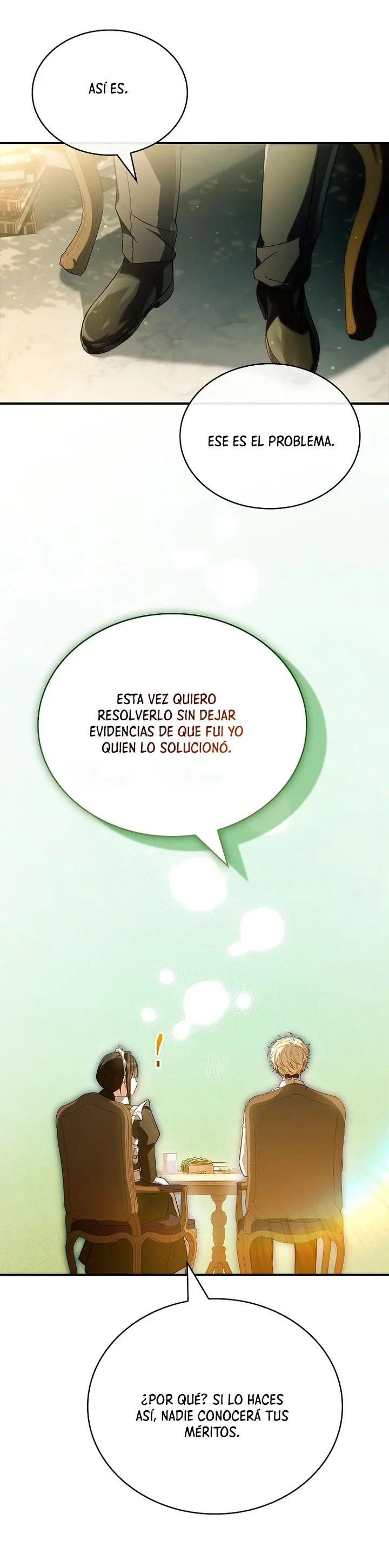 No me interesa ser el sucesor; mejor me dedicaré a sanar. capítulo 30, página 15